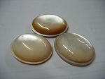 Cabochon nacre dor�e