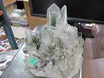 Gerbe de quartz avec chlorite extra