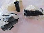 Tourmaline noire extra sur quartz